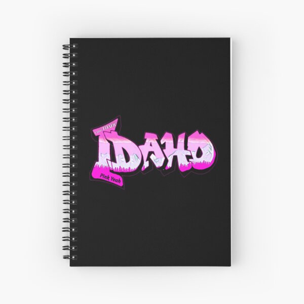 Artikel-Vorschau von Rosa Idaho-Kfz-Kennzeichen-Graffiti, designt und verkauft von Pink  Yeah.