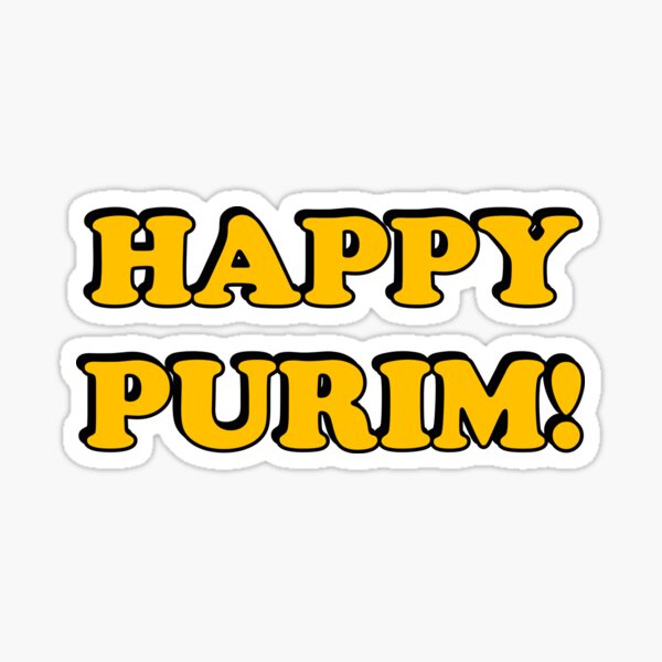 Item preview, HAPPY PURIM Jewish holidays designed and sold by Inspirationmotivation.