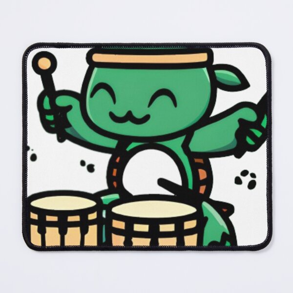 Item preview, Turtle Playing Drums designed and sold by Leonardo Palumbo.