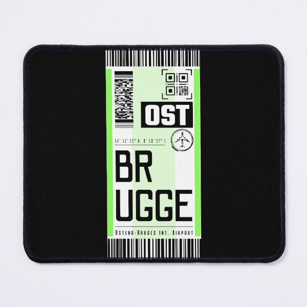 Item preview, BRUGGE BRUGES OST classic luggage tag designed and sold by LeddsoDello.