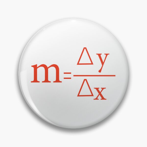 Artikelvorschau, Delta y über Delta x. Steigung einer Linie Mathe-Poster entworfen und verkauft von KARTICK DUTTA.
