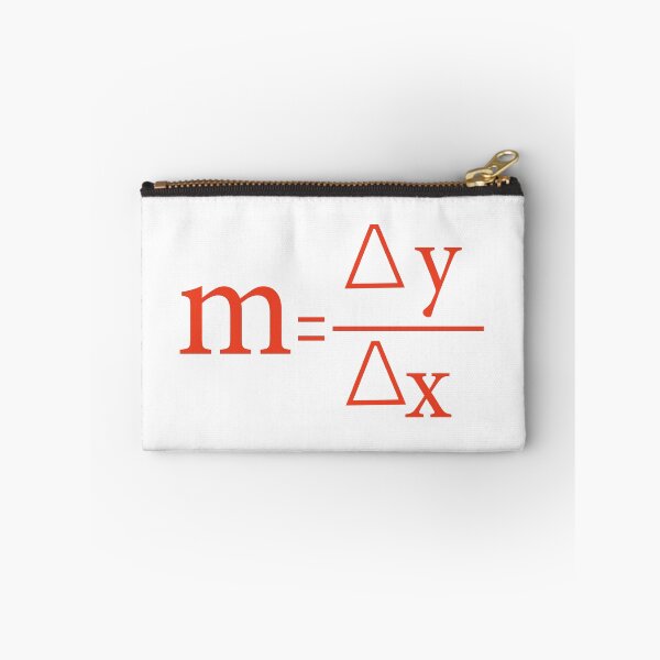 Item preview, delta y over delta x. slope of a line math poster designed and sold by KARTICK DUTTA.