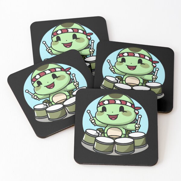 Item preview, Turtle Playing Drums designed and sold by Leonardo Palumbo.