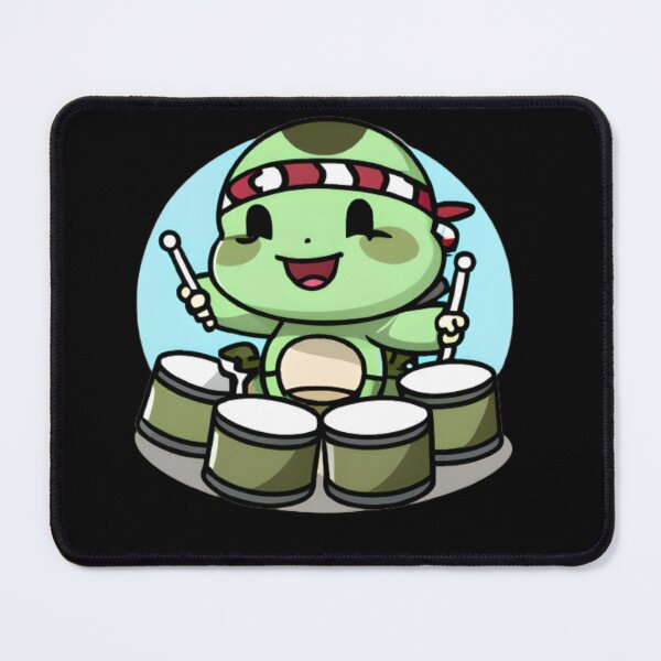 Item preview, Turtle Playing Drums designed and sold by Leonardo Palumbo.