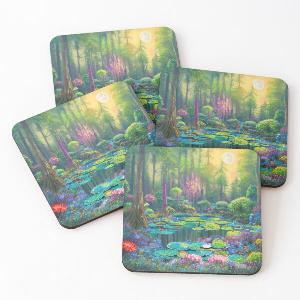 Item preview, Whispers of the Fairy Garden - A Muted Fairytale Landscape designed and sold by WBP Mart.