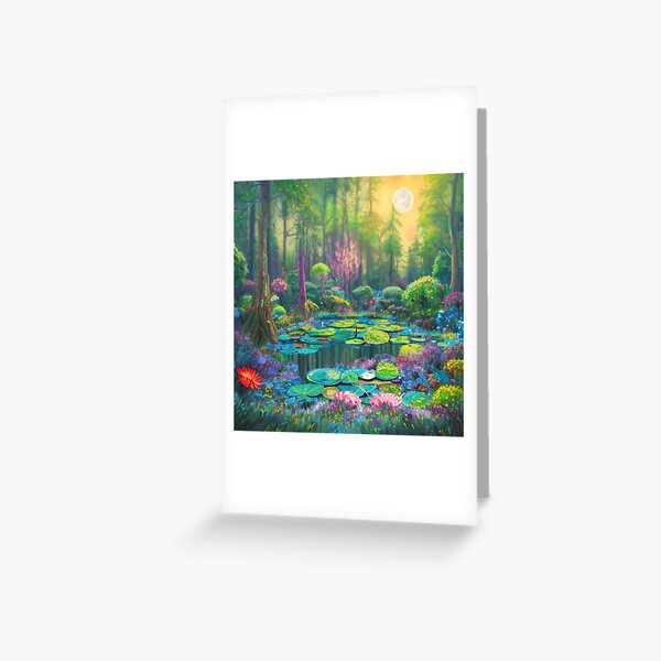 Item preview, Whispers of the Fairy Garden - A Muted Fairytale Landscape designed and sold by WBP Mart.