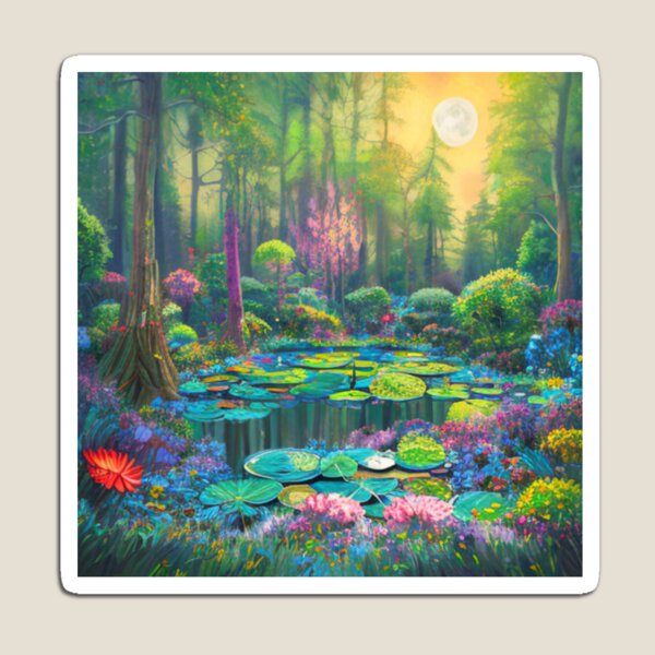 Item preview, Whispers of the Fairy Garden - A Muted Fairytale Landscape designed and sold by WBP Mart.