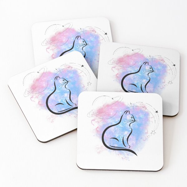 Item preview, Cat in rhe galaxy designed and sold by Lotfimbl.