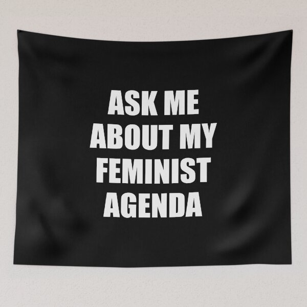 Item preview, Womens Day - ASK ME ABOUT MY FEMINIST AGENDA  designed and sold by Inspirationmotivation.