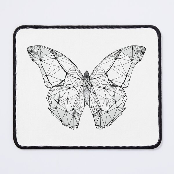 Item preview, Geometric Butterfly Outline designed and sold by NovaSprayArts.
