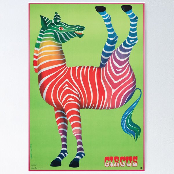 Item preview, Zilly Zebra | Cyrk designed and sold by bytheletterr.