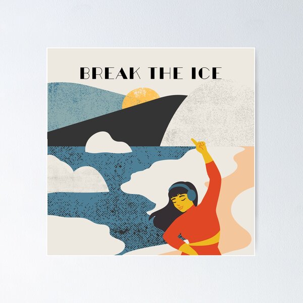 Let's break the ice Poster for Sale by glitchman2