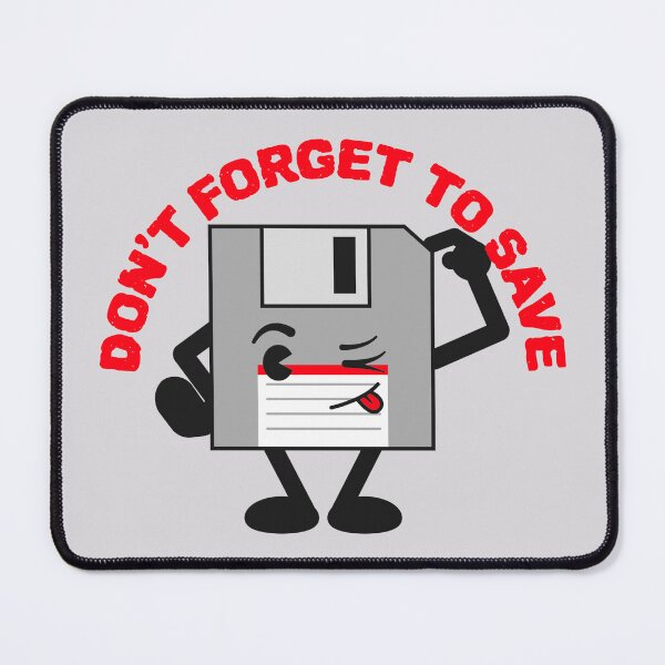 Item preview, Don't Forget To Save! Laptop Sticker designed and sold by seaspider13.