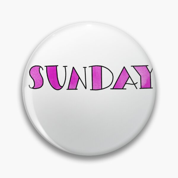 Item preview, Sunday - Magenta designed and sold by egehl.