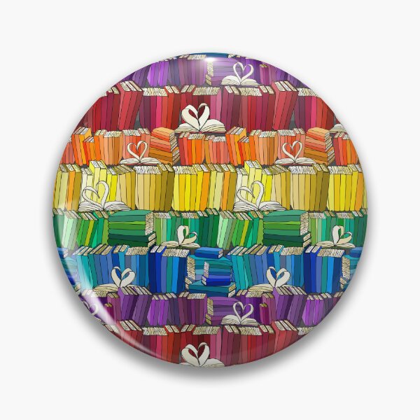 Item preview, Color Coded Library Love  designed and sold by IrishVikingDesigns.