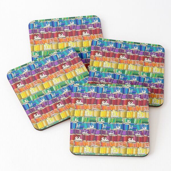 Item preview, Color Coded Library Love  designed and sold by IrishVikingDesigns.