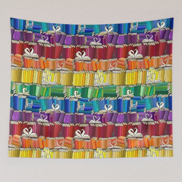 Item preview, Color Coded Library Love  designed and sold by IrishVikingDesigns.