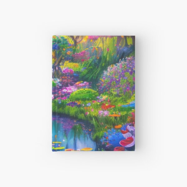 Item preview, Muted Magic of the Fairy Garden - A Soothing Fairy Garden in Watercolor designed and sold by WBP Mart.