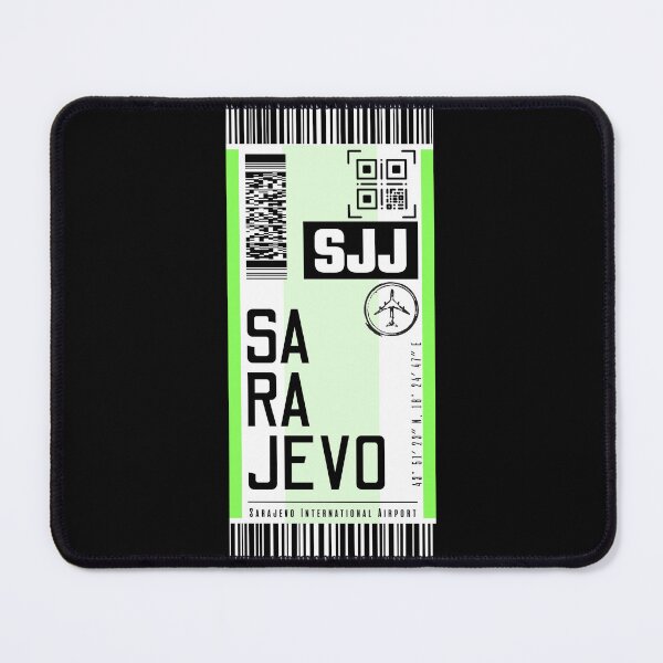 Item preview, SARAJEVO SJJ classic luggage tag designed and sold by LeddsoDello.