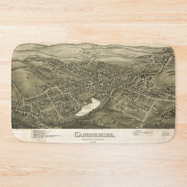Item preview, Canonsburg, Pennsylvania (1897) designed and sold by allhistory.
