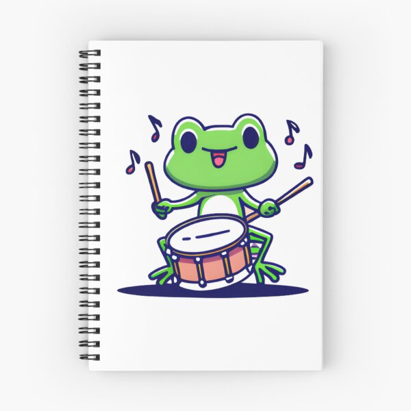 Item preview, Frog Playing Drums designed and sold by Leonardo Palumbo.