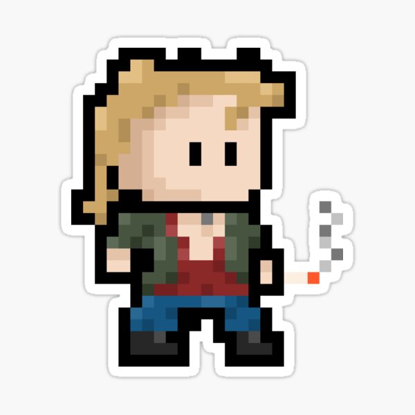 Item preview, Billy, Stranger Things Season 2 Pixel Art designed and sold by DandiestArt22.