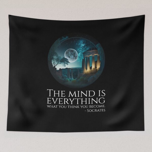 Item preview, The mind is everything; what you think you become. - Socrates designed and sold by Styrman.