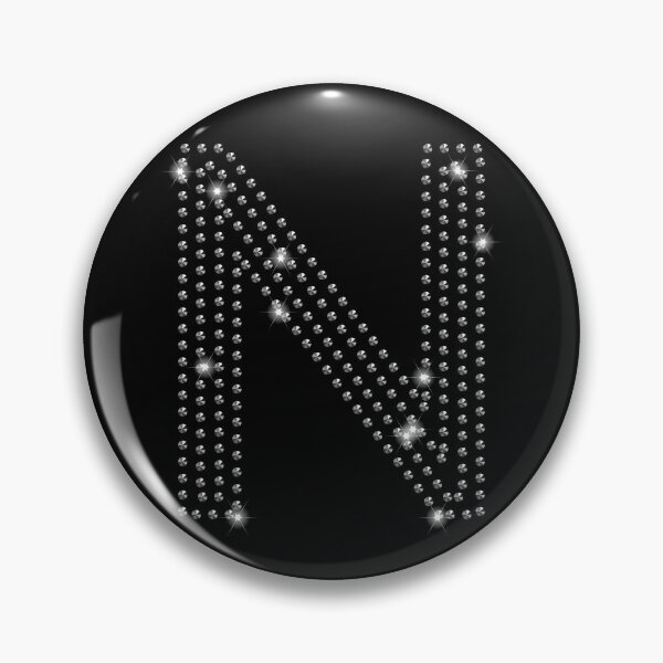 Item preview, N studded letter designed and sold by Kamiri.