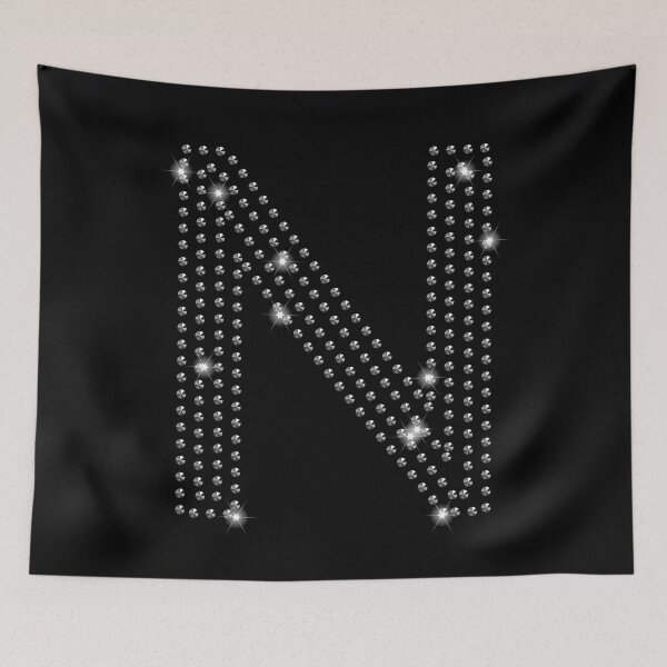 Item preview, N studded letter designed and sold by Kamiri.