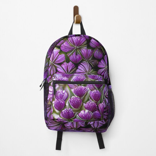 Item preview, Intricate Allium Bloom: Close-Up of Vibrant Violet Petals designed and sold by PrintableAIDrea.