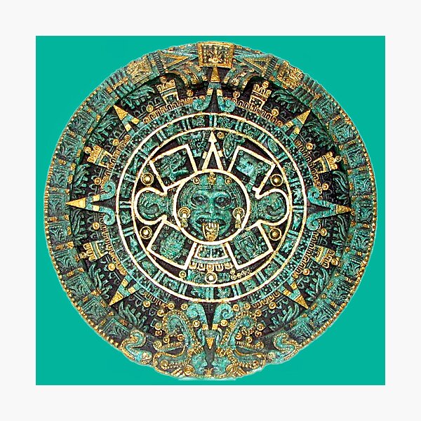 Aztec symbolism Photographic Print