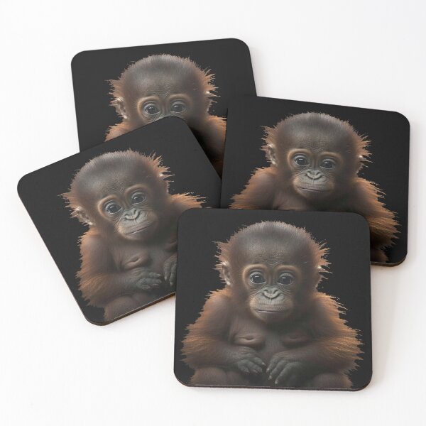 Item preview, Baby Orangatang Cute Smart Baby Ape designed and sold by Brockinator.