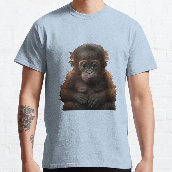  Milo - The Borneo Baby Orangutan T-Shirt : Clothing