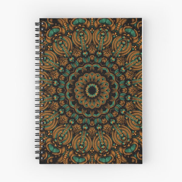 Item preview, orange mandala zentangles  designed and sold by Akashdigiart.