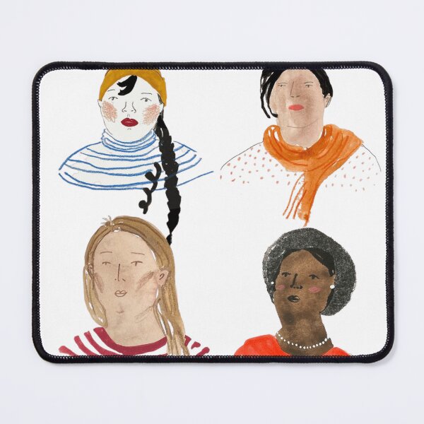Item preview, Portrait of four girls designed and sold by MOMO155.