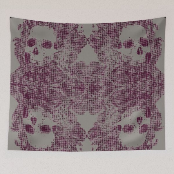 Item preview, Gothic Skulls and lace designed and sold by LynseysArtShop.