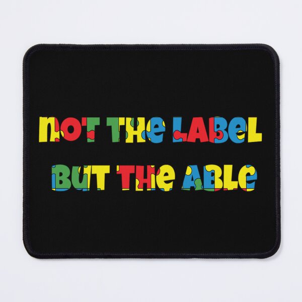 Item preview, Not The Label But The Able designed and sold by GrumpyFella.