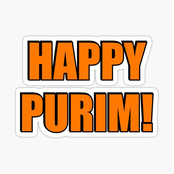 Item preview, HAPPY PURIM Jewish holiday designed and sold by Inspirationmotivation.