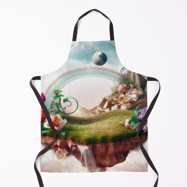 Item preview, Fantasy land with flowers designed and sold by kasha-shadow.