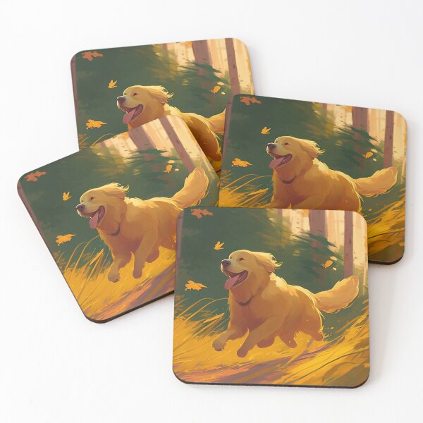 Item preview, Golden Retriever in Autumn  designed and sold by SofaShirts.
