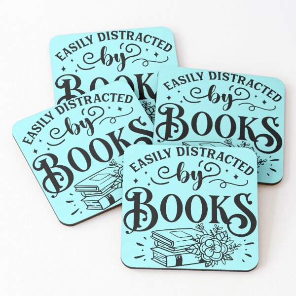 Item preview, Easily Distracted by Books designed and sold by P.S. Nail.