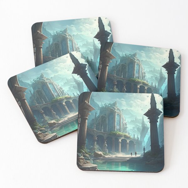 Item preview, Diving into the Beauty of Atlantis: A 8K Anime Adventure designed and sold by Y-Elric-Y.