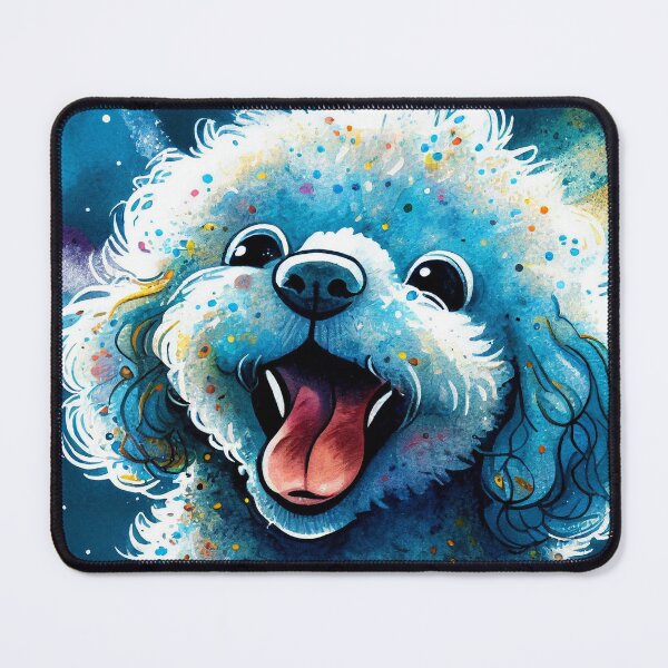 Item preview, Happy Celestial Poodle designed and sold by Critical Meltdown.