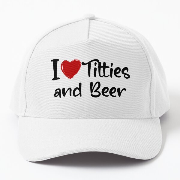 I Love Titties And Beer Sticker Funny 3” Brewery Brewing Heart pbr