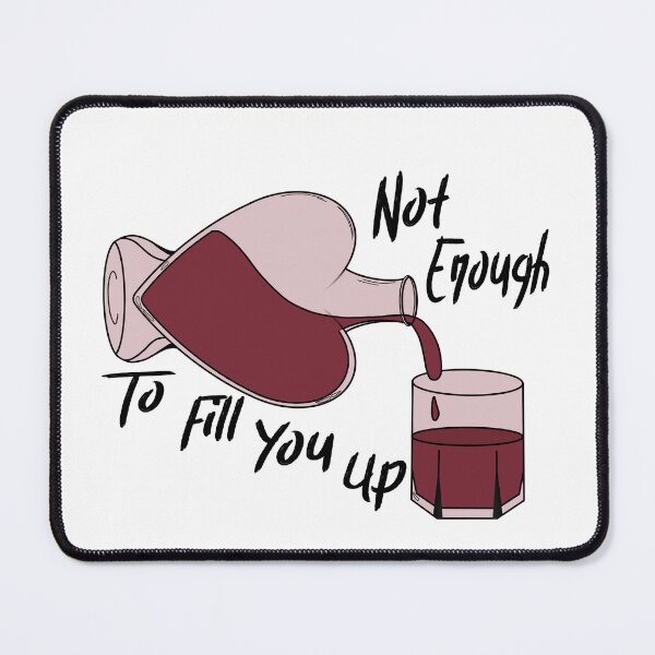 Item preview, Not enough to fill you up - Hot Mulligan designed and sold by HaleighMade.
