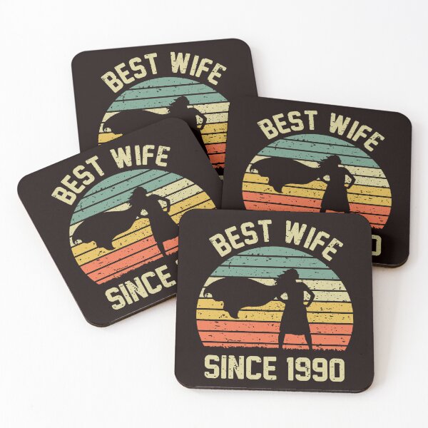 Item preview, BEST WIFESINCE 1990 designed and sold by teemaker24.