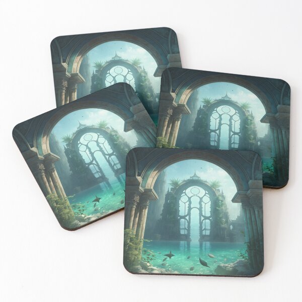 Item preview, Diving into the Beauty of Atlantis: A 8K Anime Adventure designed and sold by Y-Elric-Y.