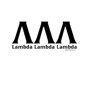 Imagen de la obra lambda lambda lambda de RooBooCo