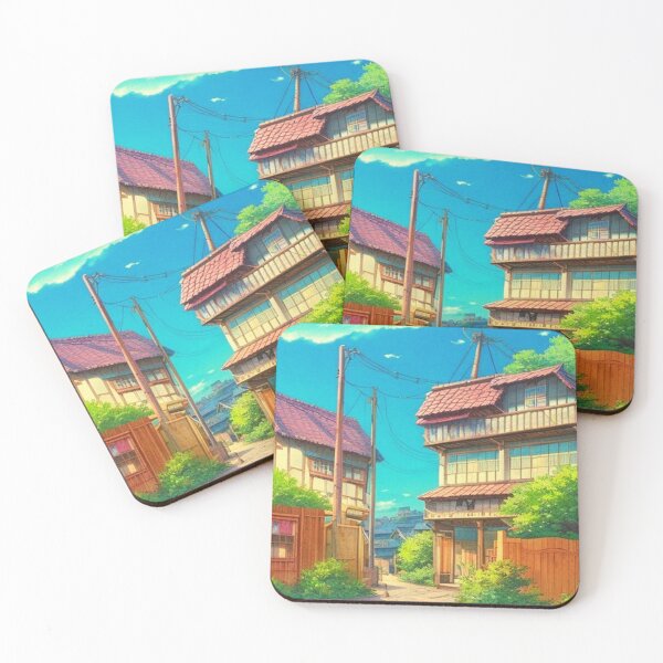 Item preview, old houses anime aesthetics designed and sold by hedoniism-shop.