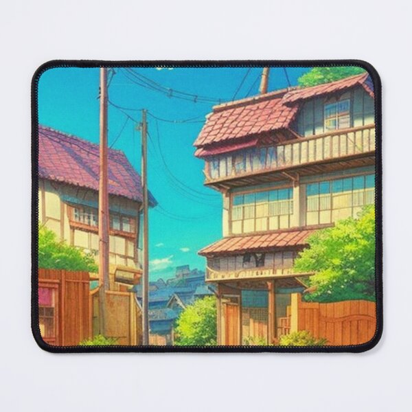 Item preview, old houses anime aesthetics designed and sold by hedoniism-shop.
